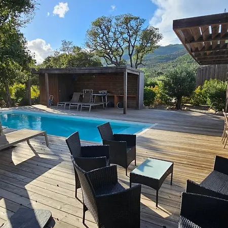 Oso - D'archi,8 Pax -piscine Privee Chauffee * Gialla